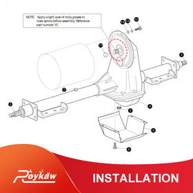 Roykaw OEM replacement for 26926G01 and 28095G01 with precise fit.