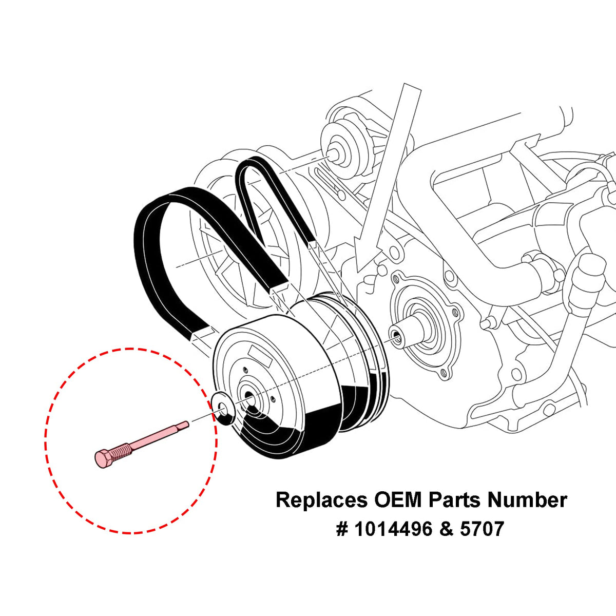 Roykaw installation-ready puller streamlines clutch removal on golf carts.