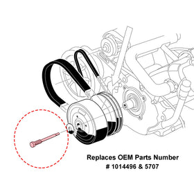 Roykaw installation-ready puller streamlines clutch removal on golf carts.