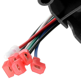 Roykaw installed switch on Club Car DS demonstrates accessible controls