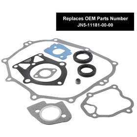 Roykaw intake gasket carb-side view emphasizes compatibility with carburetor fittings.