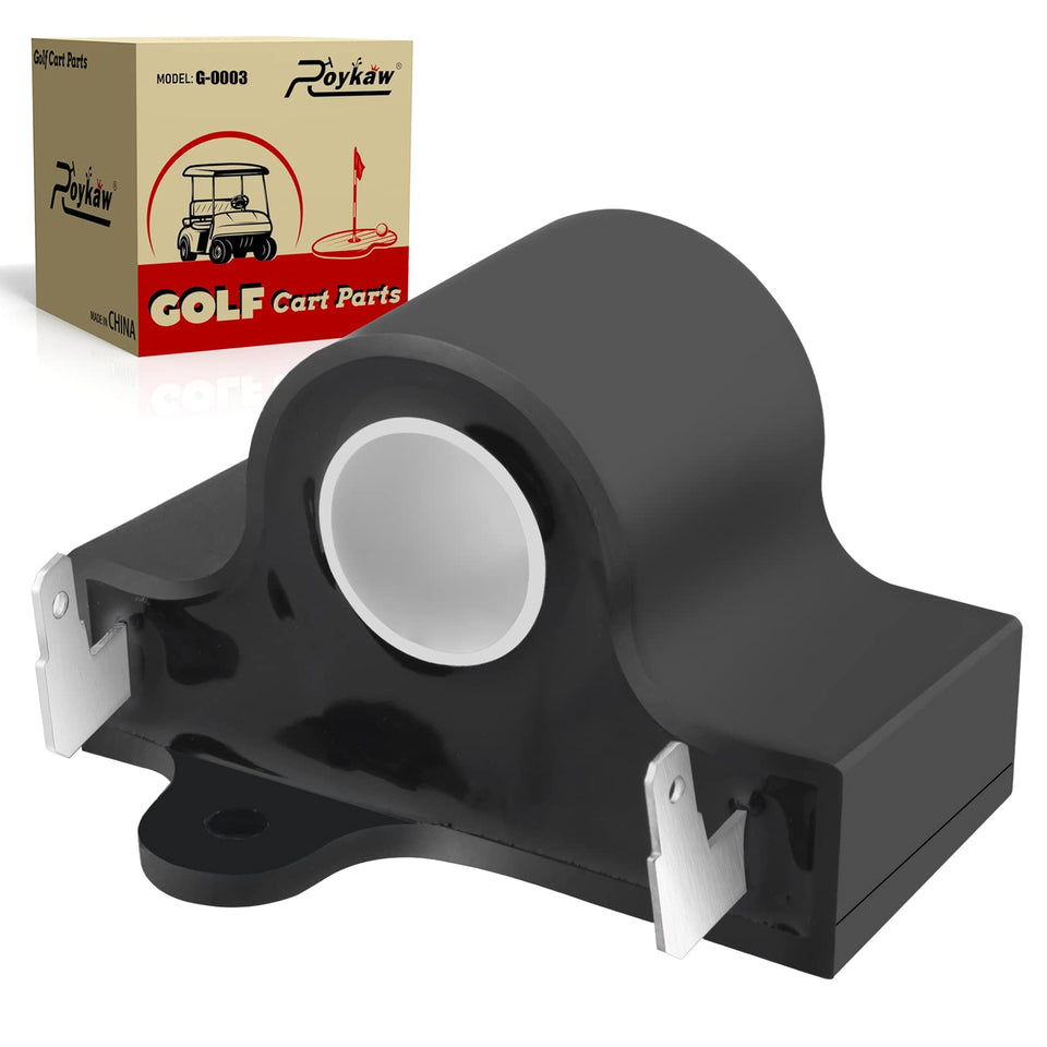Roykaw ITS inductive throttle sensor front view for EZGO TXT improves throttle control.