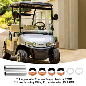 Roykaw kit with OEM reference numbers for EZGO front-end compatibility.