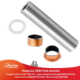Roykaw upper flange bushing in kit ready for front-end refurbishment.