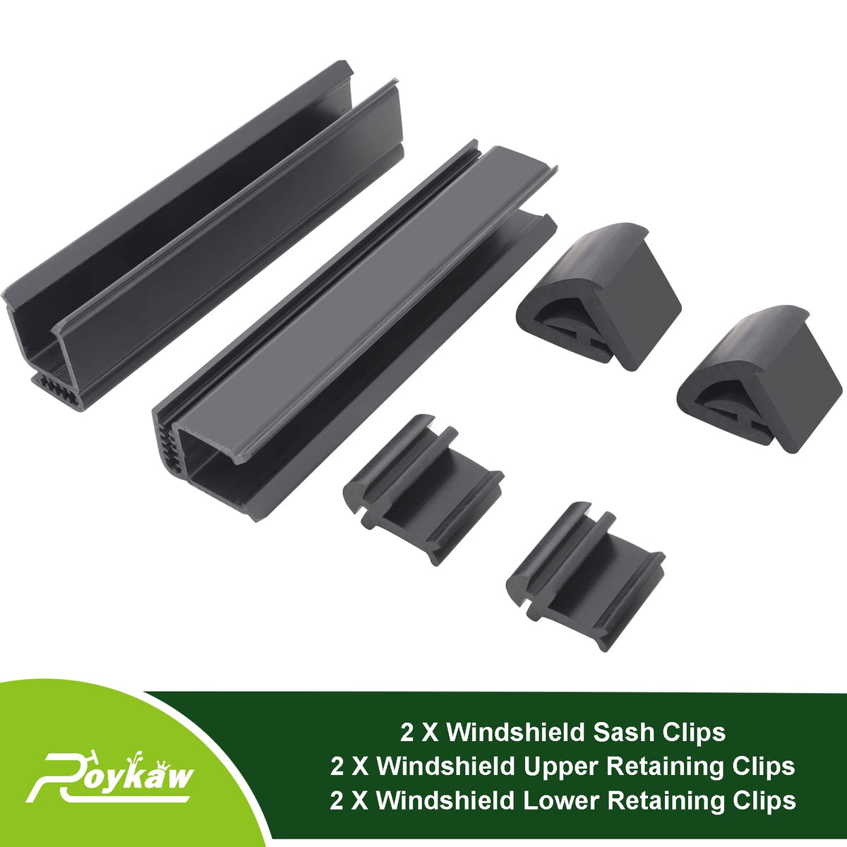 Roykaw kit content emphasizes easy DIY replacement and fast installation.