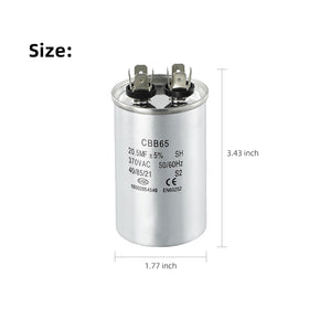 Roykaw Lester charger capacitor for 36V models, 20.5MFD