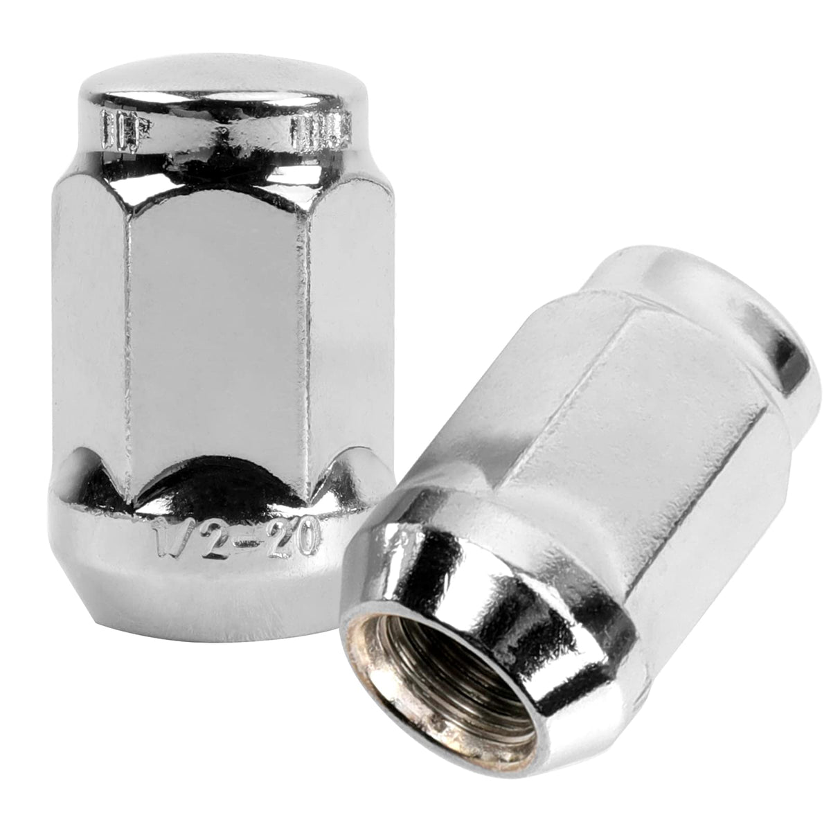 Roykaw lug nuts 1/2-20 thread detail for precise fit.
