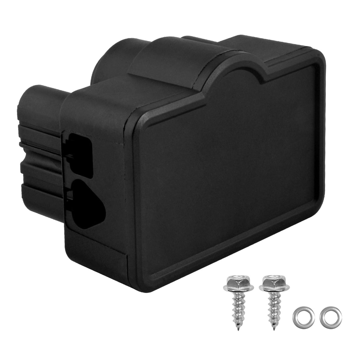 Fireproof plastic shell resists heat for extended service life.