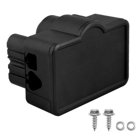 Fireproof plastic shell resists heat for extended service life.