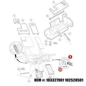 OEM replacement compatibility with 103327901 and 102528501.