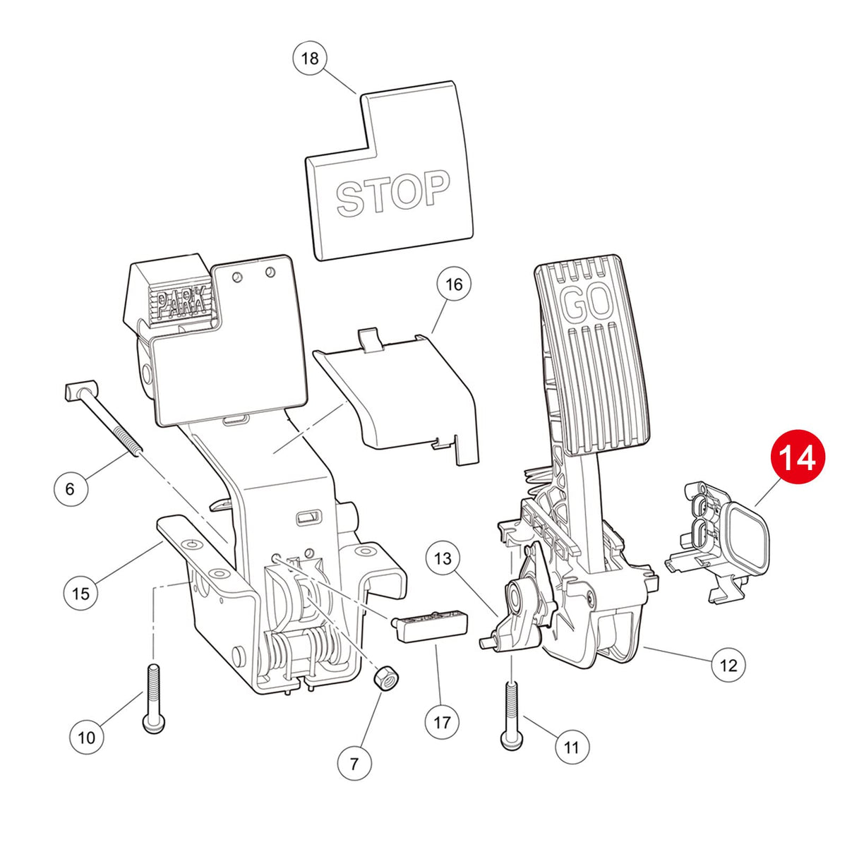 Roykaw MCOR 4 compatible with Club Car Precedent models