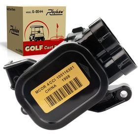 Roykaw MCOR 4 throttle potentiometer close-up with waterproof seal for durability
