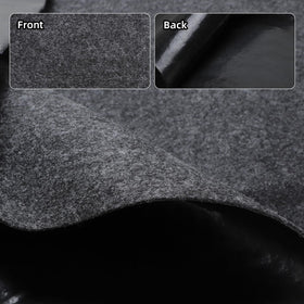 Roykaw mechanic pad top view demonstrates oil-absorbent surface for spills.