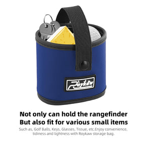 Roykaw multi-purpose-golf-accessory-pocket stores tees and markers neatly