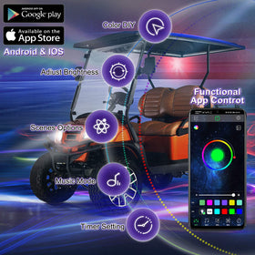 Roykaw music-sync mode mirrors colors to your car stereo