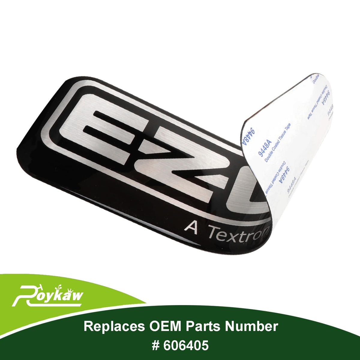 Roykaw guidance for removing glue residue for a clean surface.