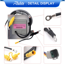 Roykaw OBC IQ-10 square 6-pin connection supports IQ 10 models.