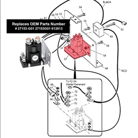 Roykaw 14V solenoid ships with easy installation guide.