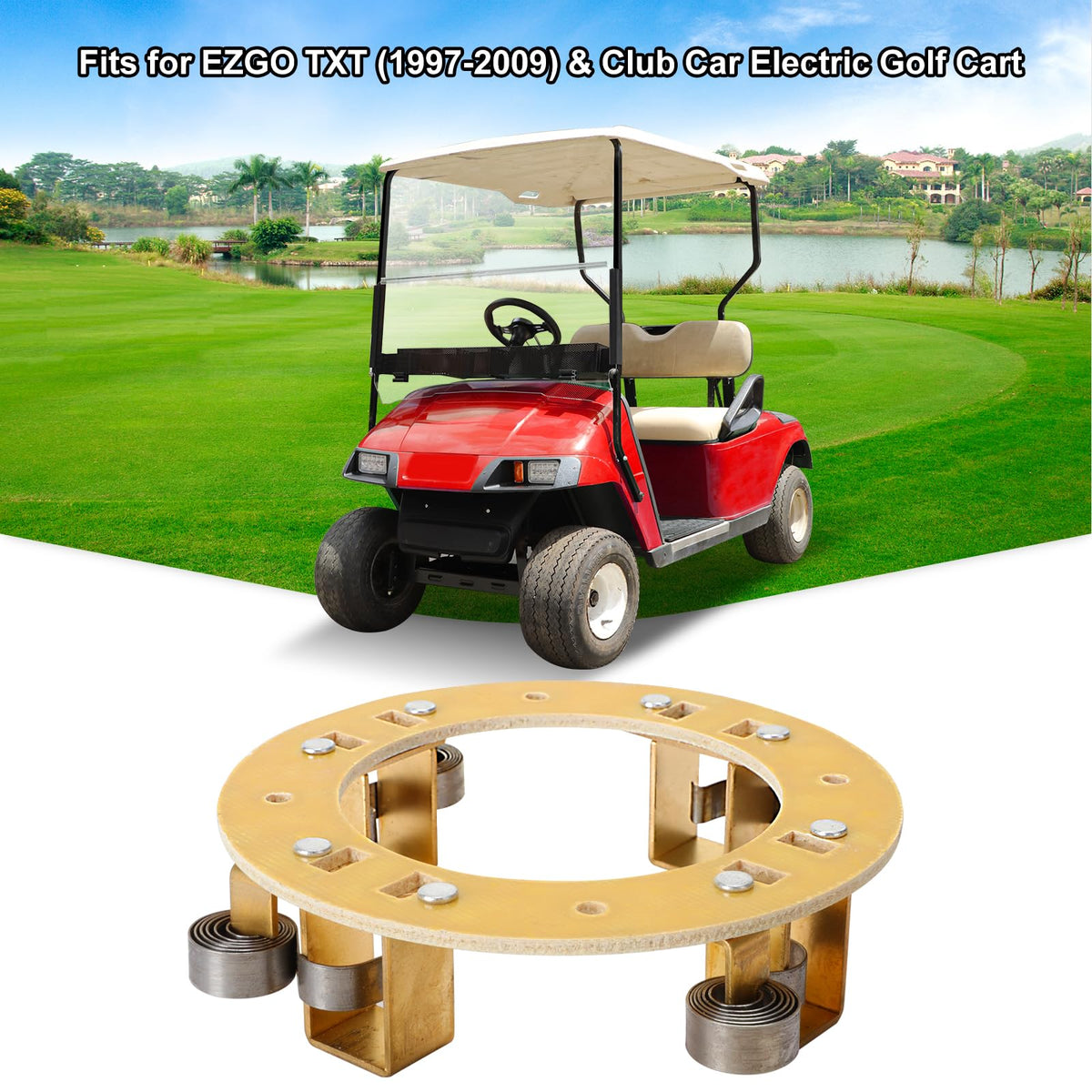 Roykaw OEM 73120-G15/102186101 replacement label for carts
