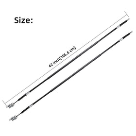 Roykaw OEM-compatible cables for Club Car DS matching 102022101 and 1019907.