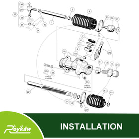 Roykaw OEM-number compatibility image demonstrates multiple compatible codes