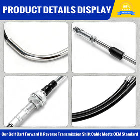Roykaw OEM-replacement cable replaces 1012326/1013085/101851002 with ease.
