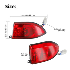 Roykaw taillights replacement for OEM 102529001 and 102528901