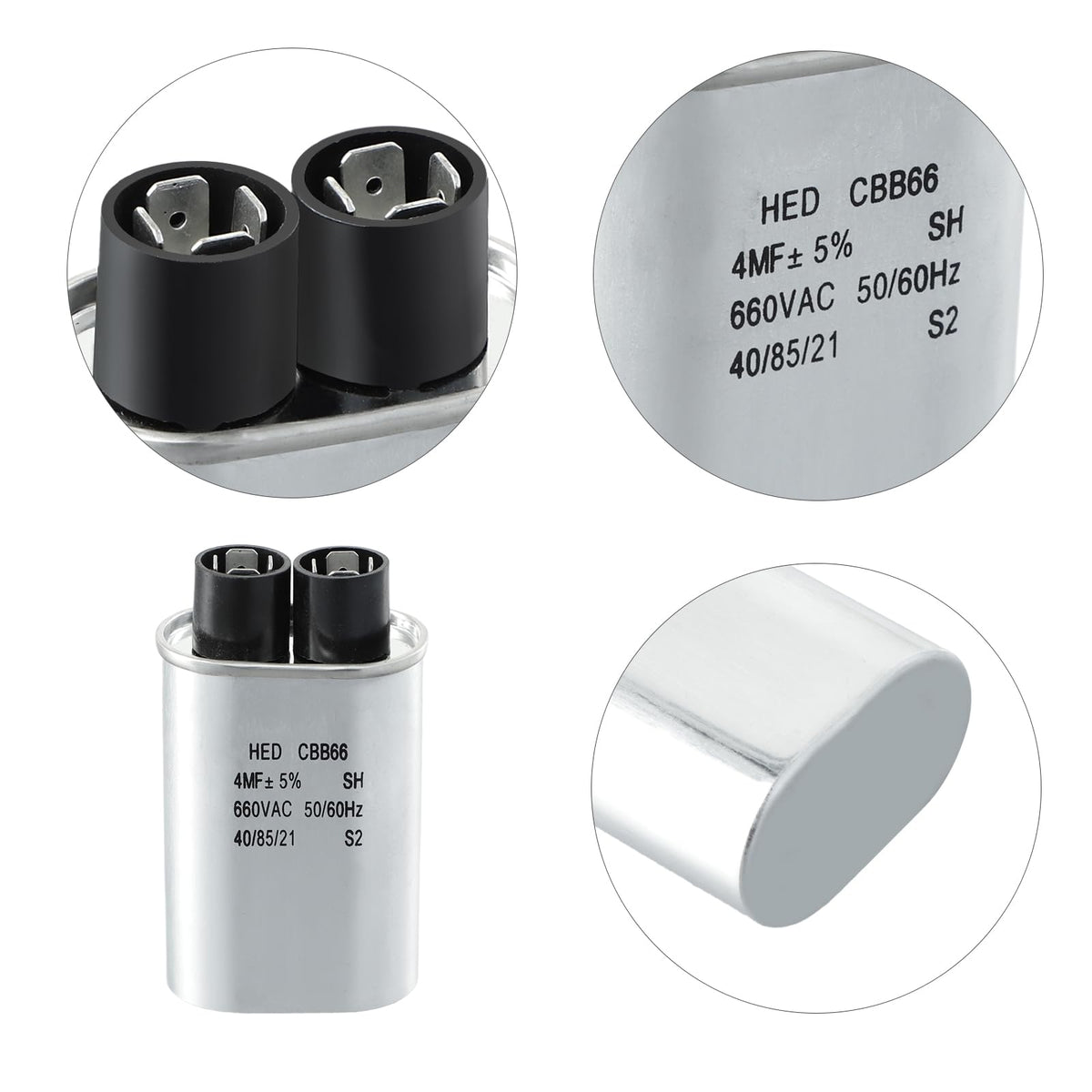 Roykaw OEM 1015939 replacement capacitor aligns with standard specs