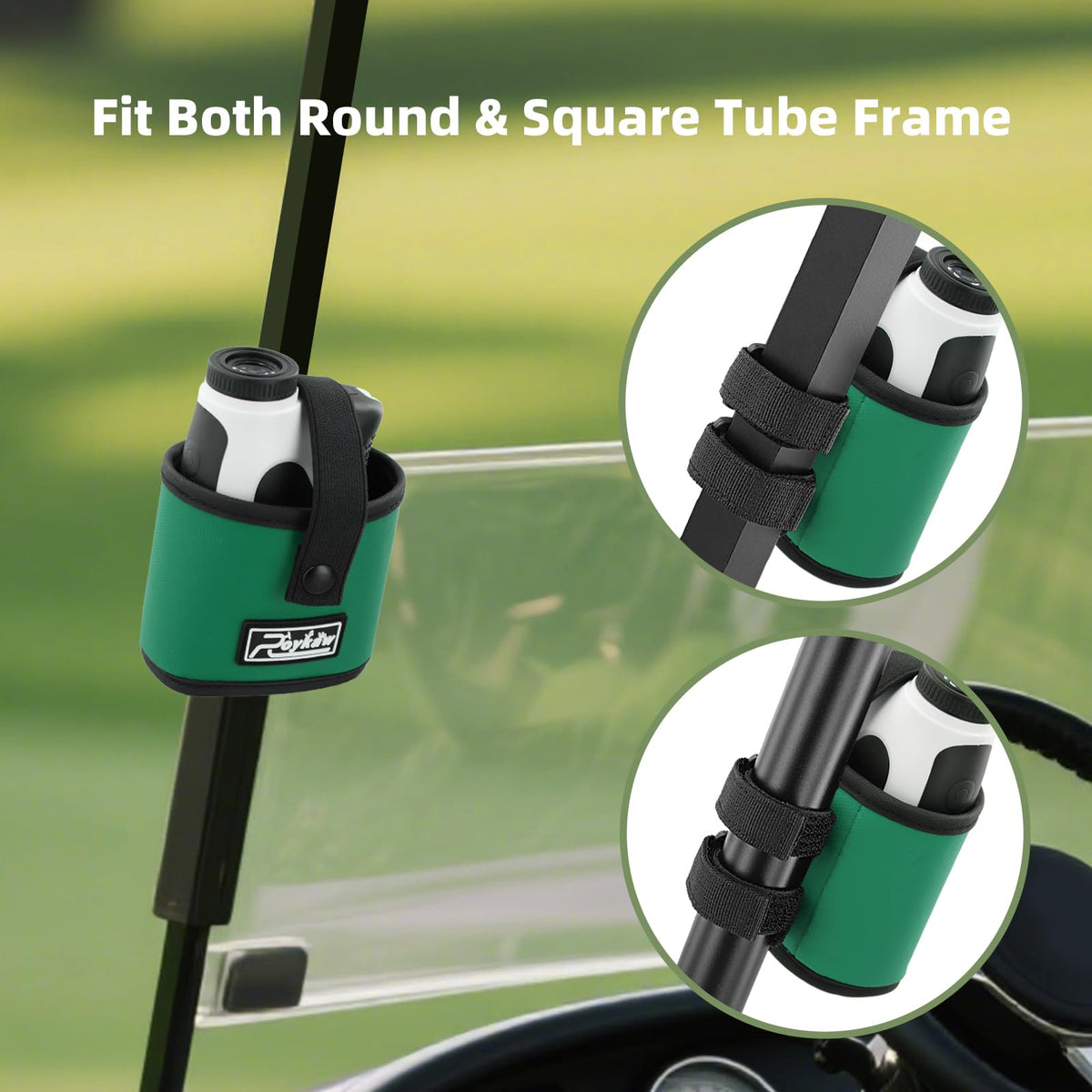 Roykaw rangefinder holder in Oxford cloth resists weather and wear