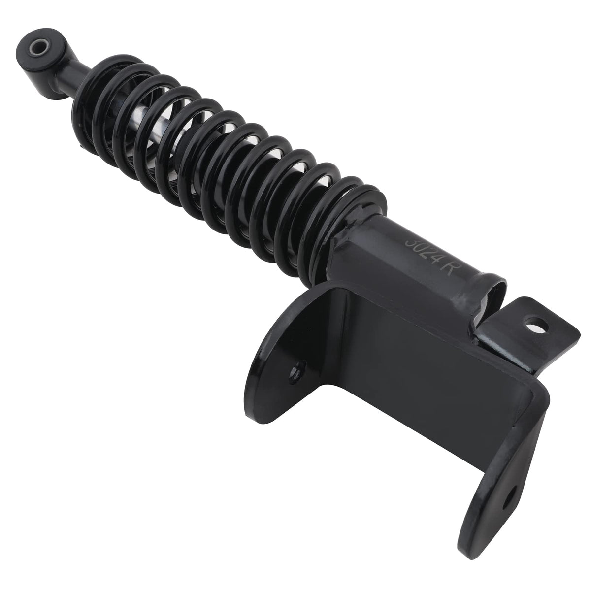 Passenger-side front shock strut for EZGO RXV enhances handling.