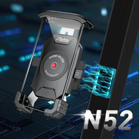 Roykaw phone holder with one-handed placement for fast mounting