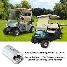 Roykaw capacitor designed for Powerwise 36V EZGO chargers, reliable replacement part