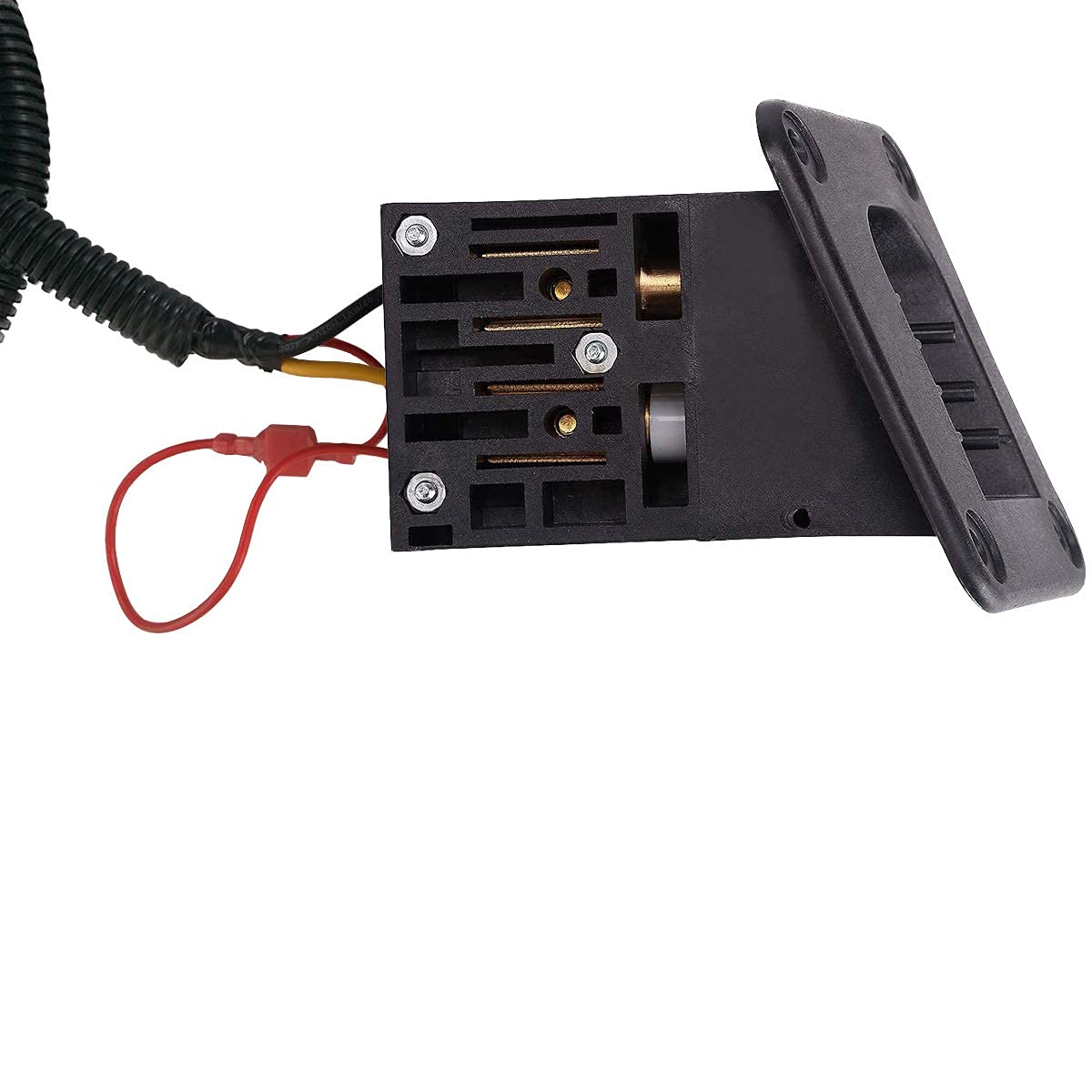 Roykaw Powerwise receptacle back view highlighting harness points