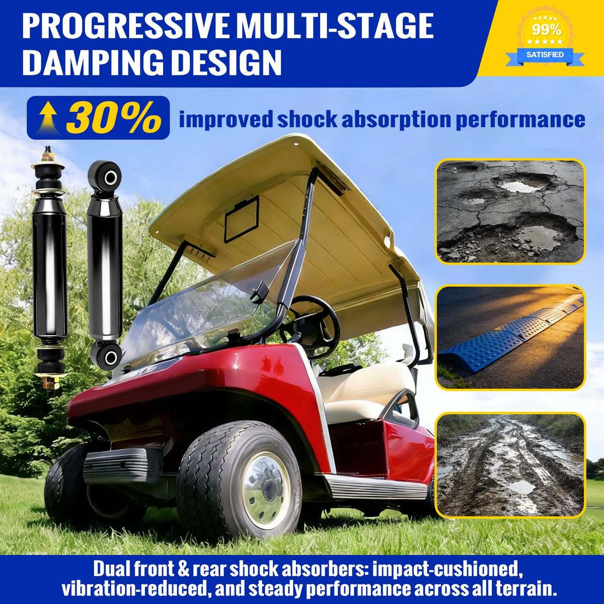 Roykaw Precedent rear shock absorber for daily comfort