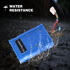 Roykaw protection circuit illustration signals overload and short-circuit safeguards.