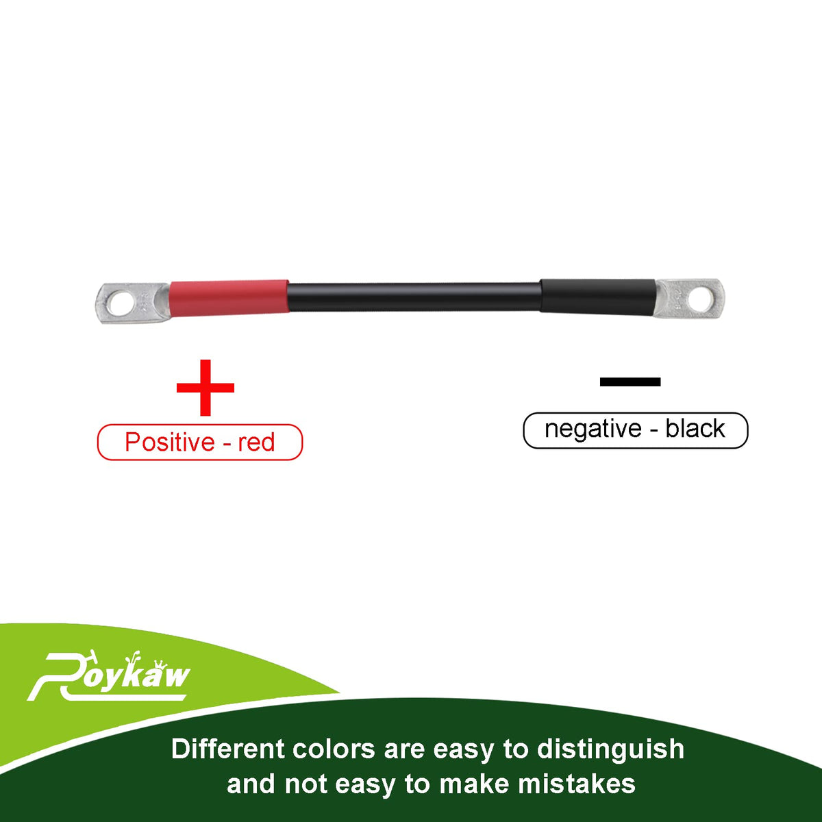 Pure copper 4-gauge wire enables efficient power delivery