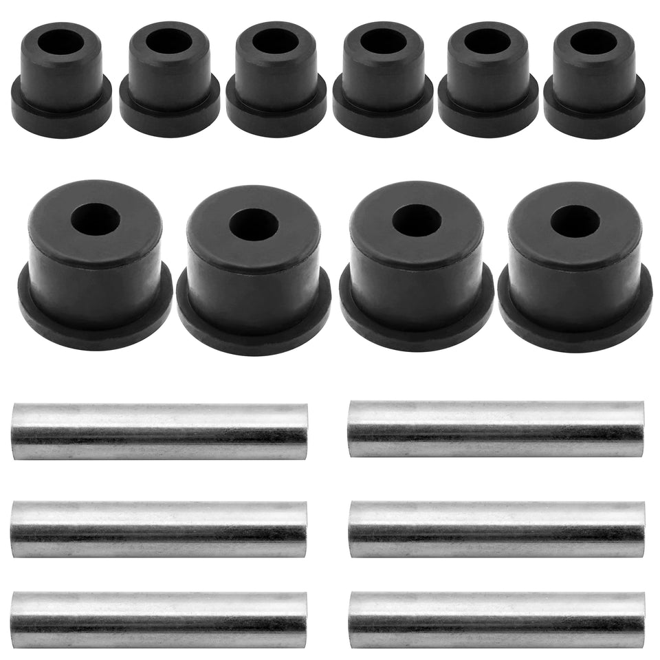 Roykaw rear leaf spring shackle kit for EZGO RXV, enhances ride stability