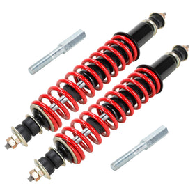 Roykaw rear shock absorber on EZGO Medalist enhances handling and passenger comfort.