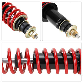 Vibrant red coil adds visual appeal while delivering dependable damping.