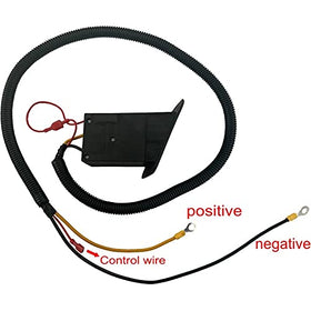 Close-up of Roykaw reed switch module included with EZGO Powerwise kit.