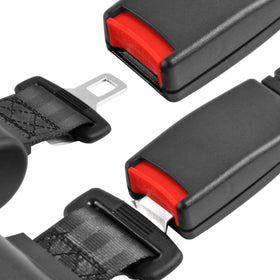 Roykaw belt for Club Car rear seat provides firm hold on rough roads.