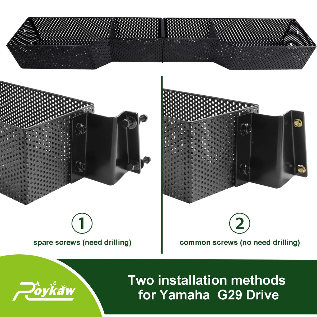 Roykaw rubber-coated finish resists corrosion on carts