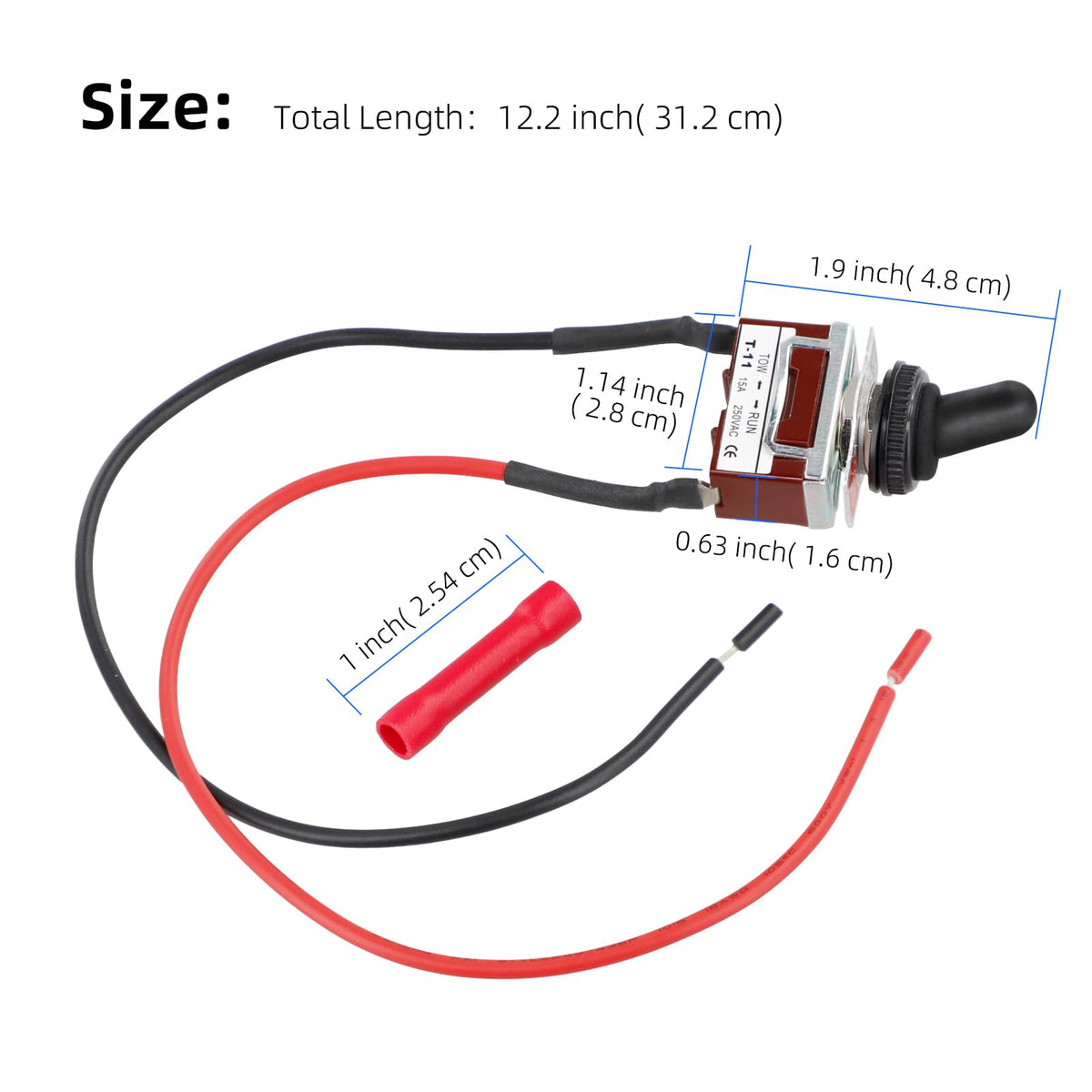 Roykaw motor and controller protection through safe tow switching.