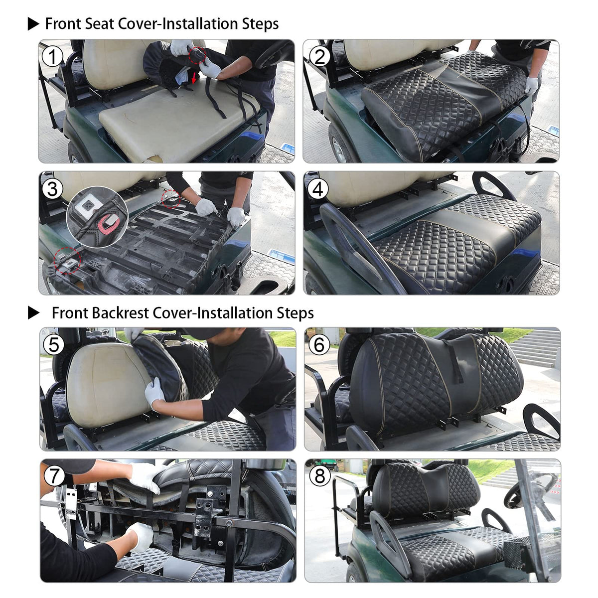 Roykaw seat cover is easy to clean and durable.