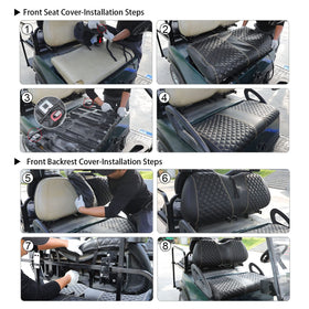 Roykaw seat cover is easy to clean and durable.