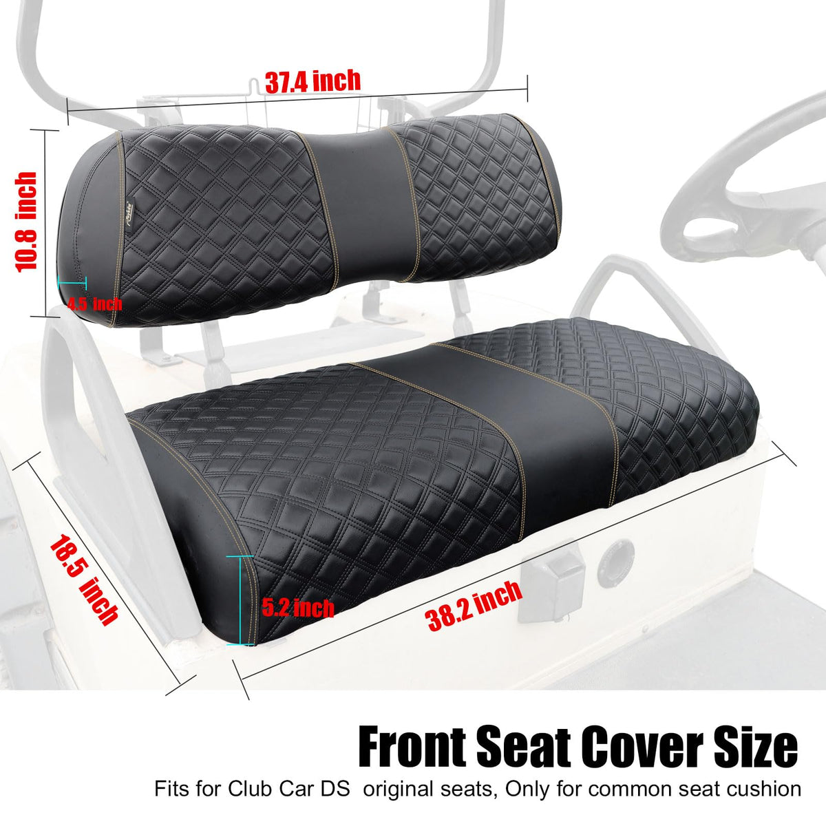 No nails required; adjustable straps install in minutes.