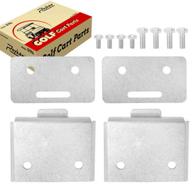 Roykaw seat hinge plate, male for Yamaha G29, secure fit and quick replacement.