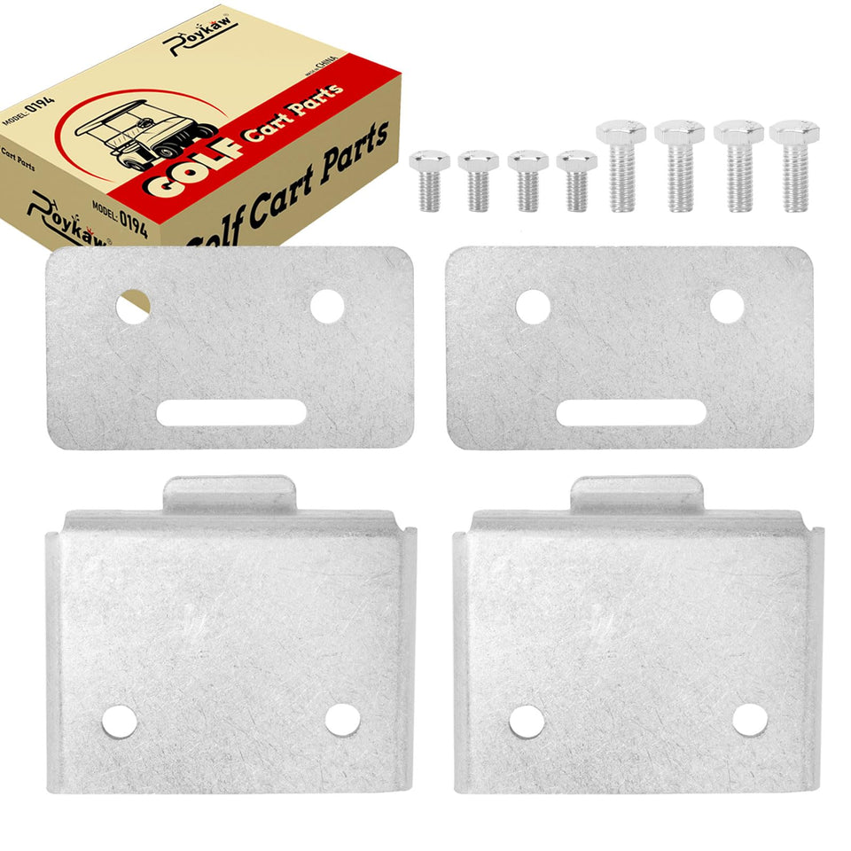 Roykaw seat hinge plate, male for Yamaha G29, secure fit and quick replacement.
