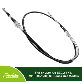 Roykaw shift cable installed on EZGO TXT demonstrates proper routing.