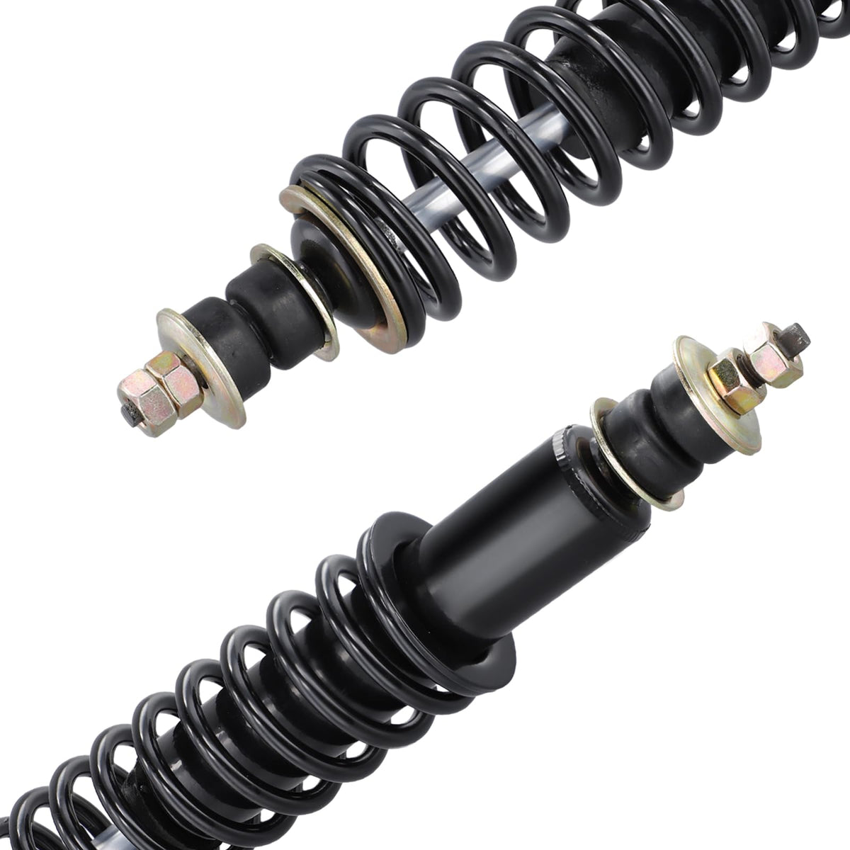 Roykaw shocks with extenders for 16–18 inch carts